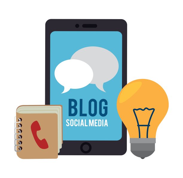 博客和博客社交媒体设计图片下载