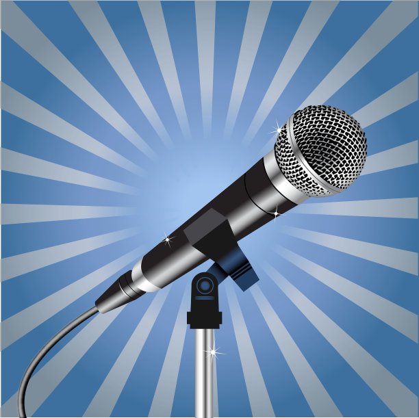 麦克风线射线缩放2图片下载