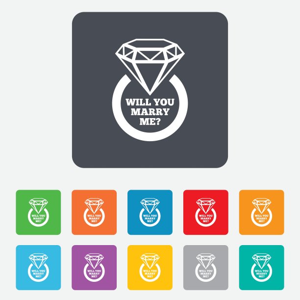 嫁给我戒指标志订婚的象征图片下载