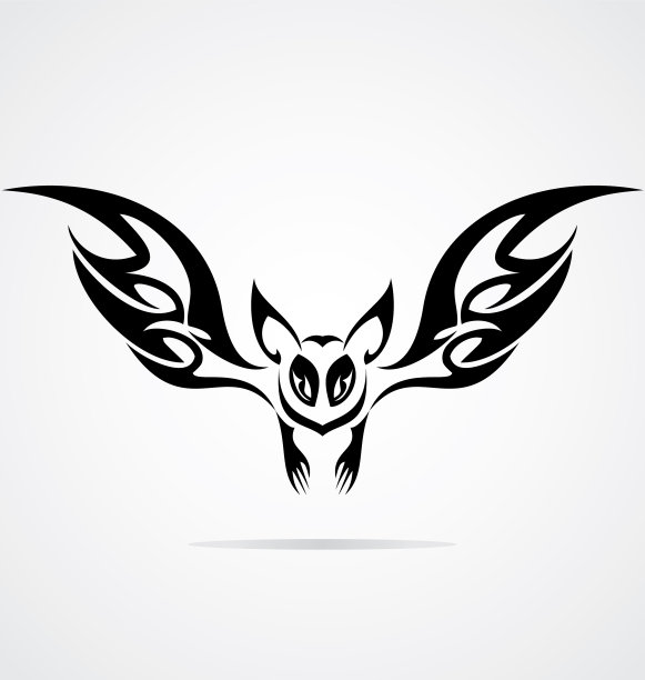 蝙蝠纹身设计图片下载