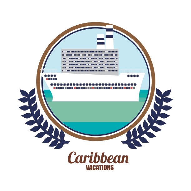 加勒比邮轮设计图片下载