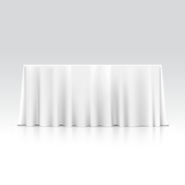 用桌布空出一张长方形的桌子图片下载