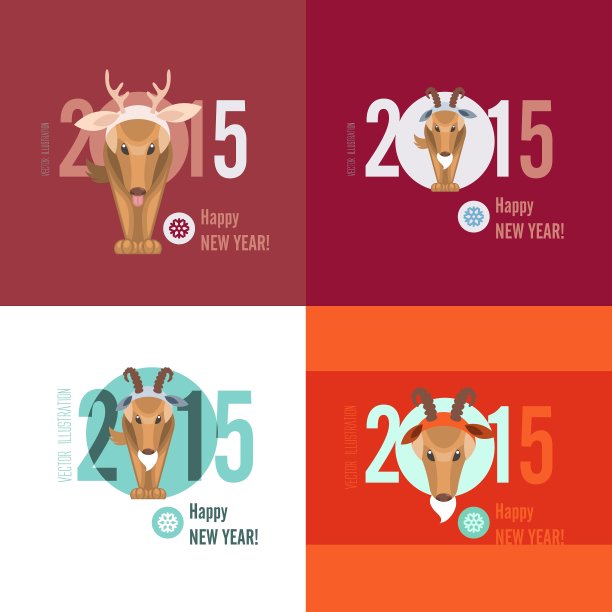 圣诞快乐，新年贺卡图片下载