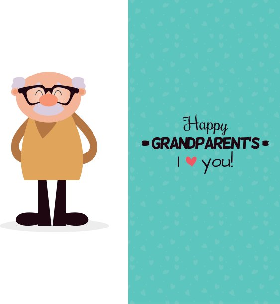祖父母日快乐图片下载
