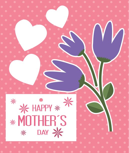 母亲节快乐设计图片下载