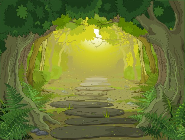 神奇的景观入口图片下载