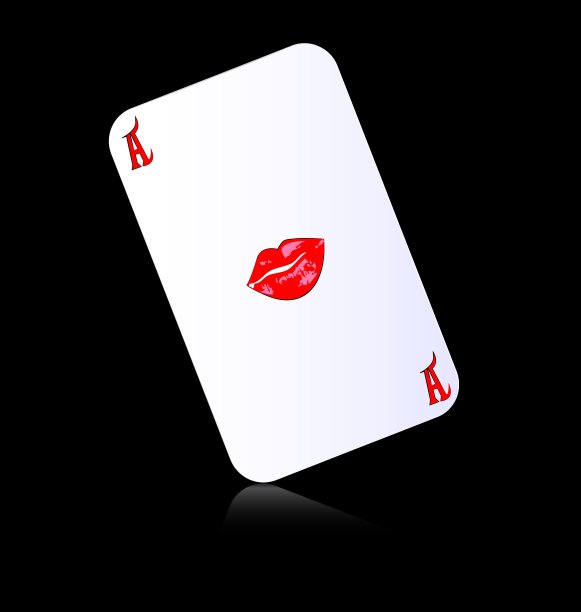 抽象的ace的嘴唇图片下载