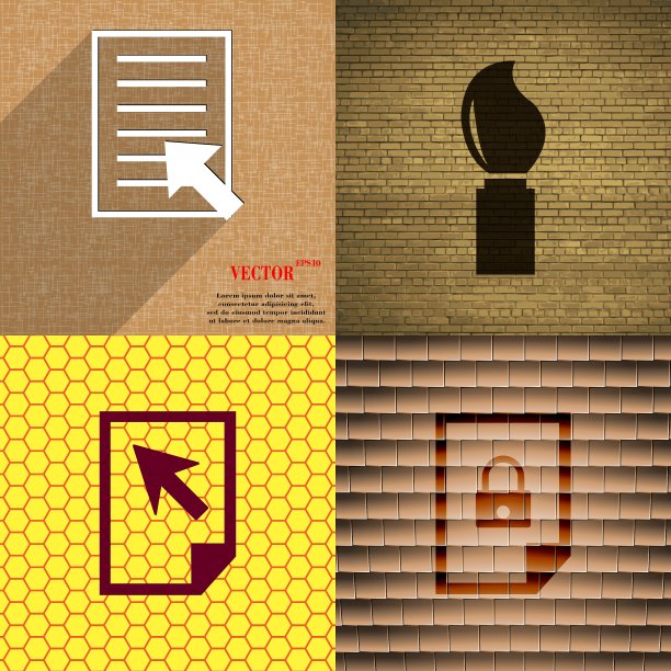 一组抽象背景与不同的网页图片下载