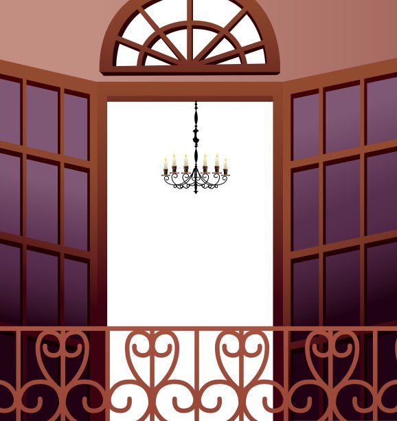 优雅的阳台图片下载