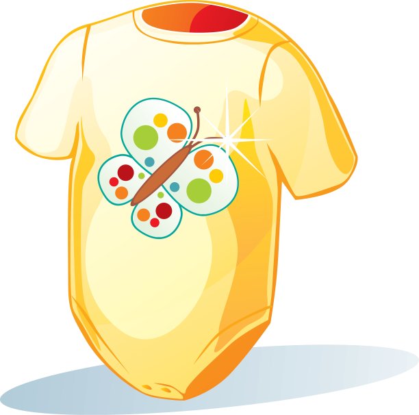 婴儿的t恤图片下载