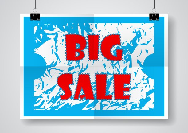 大的销售海报图片下载