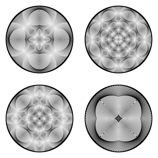 一组设计圈元素图片下载