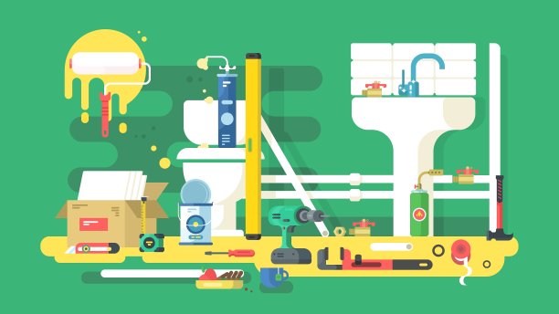 修理厕所图片下载