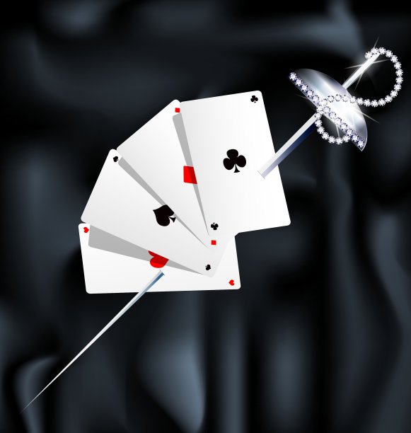 卡片和宝石剑图片下载