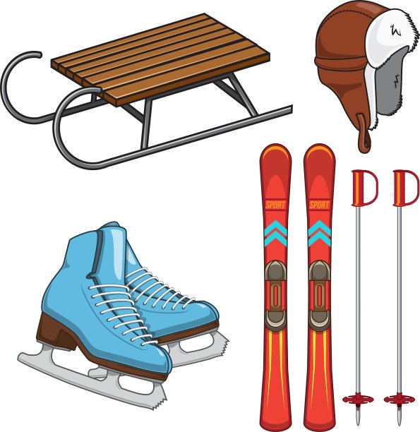 冬季运动收藏图片下载