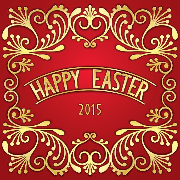 复活节快乐卡图片下载