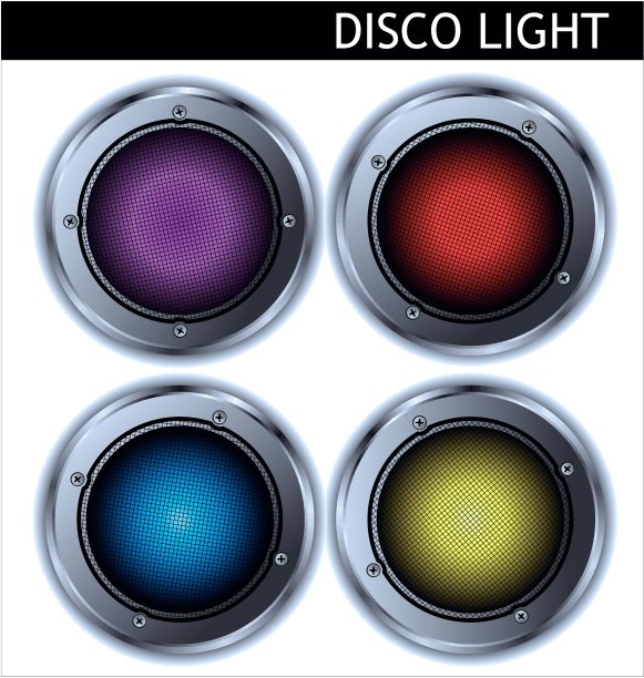 迪斯科光反射器图片下载