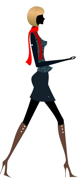 女人的侧视图图片下载