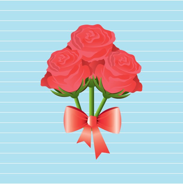 花的卡片设计图片下载