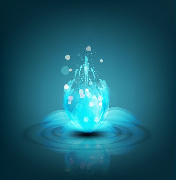 浪漫的背景与明亮的百合图片下载