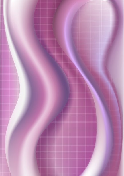波浪深红色紫色梯度网格图片下载