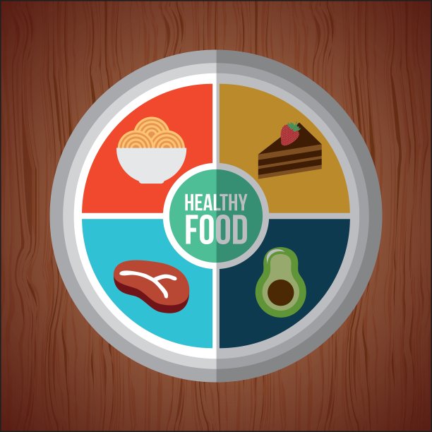 健康食品设计图片下载