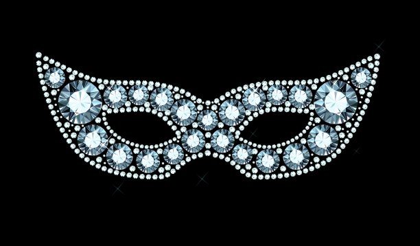 钻石的面具图片下载