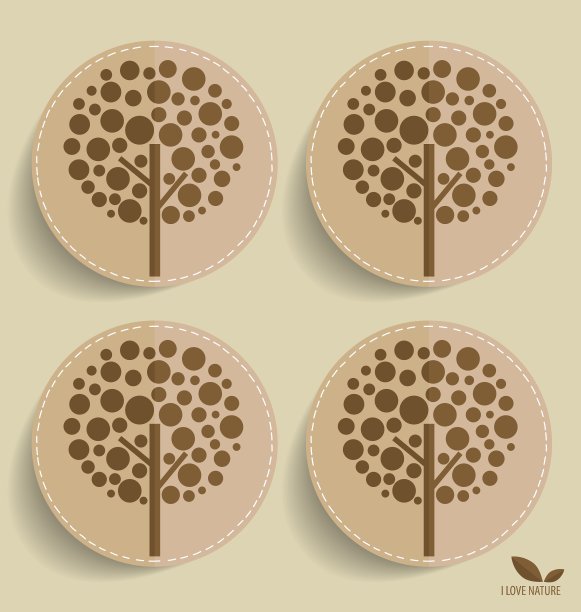 抽象的树图片下载