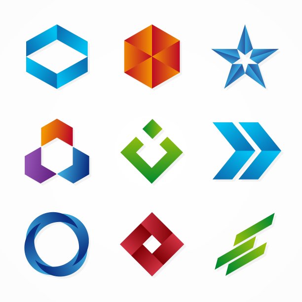 抽象Logo设计模板合集图片下载