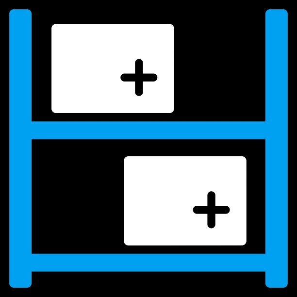 医疗仓库图标图片下载