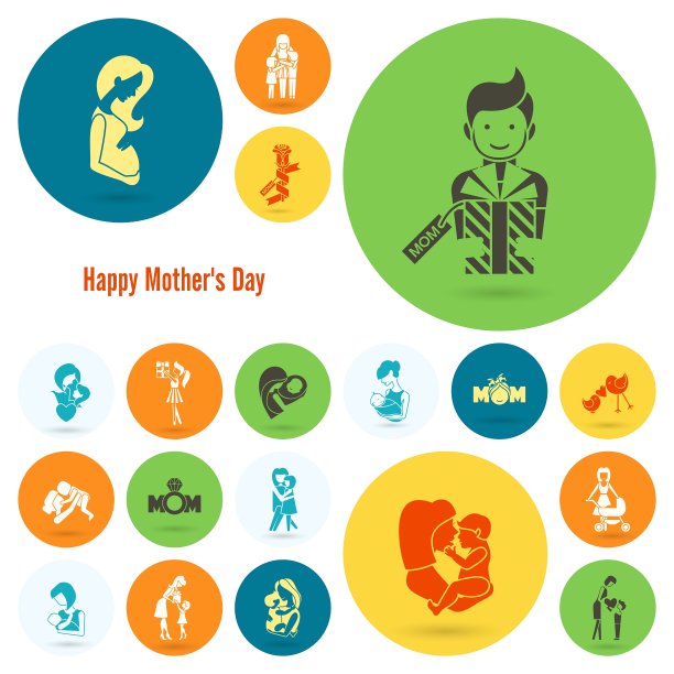 母亲节快乐图标图片下载