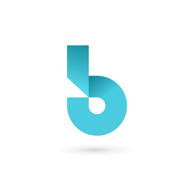 字母B Logo图标设计模板元素图片下载