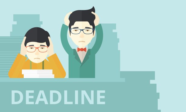 两位紧张的亚洲员工图片下载