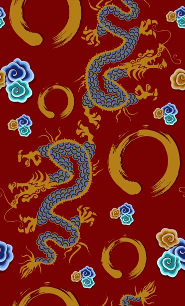 2012中国水龙年图片下载