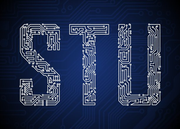 一套电路板风格的字母图片下载