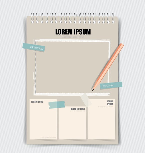 纸质目录杂志书籍模拟图片下载