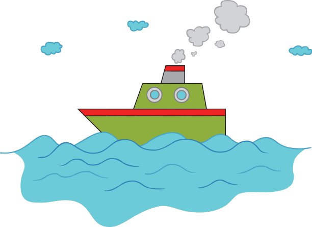 海上的船图片下载