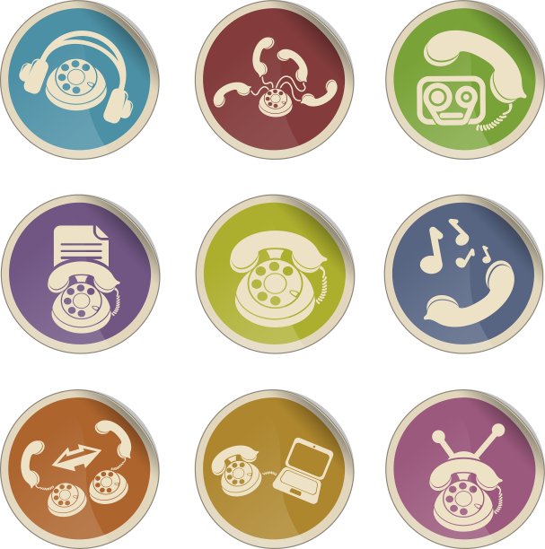 通讯和手机图标图片下载