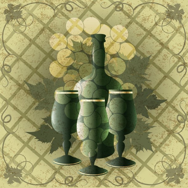 酒杯和酒图片下载