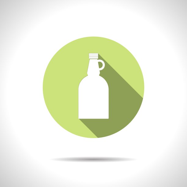 扁苹果苹果醋瓶模板图片下载