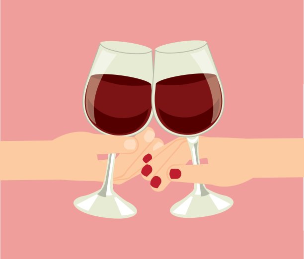 酒的杯子图片下载