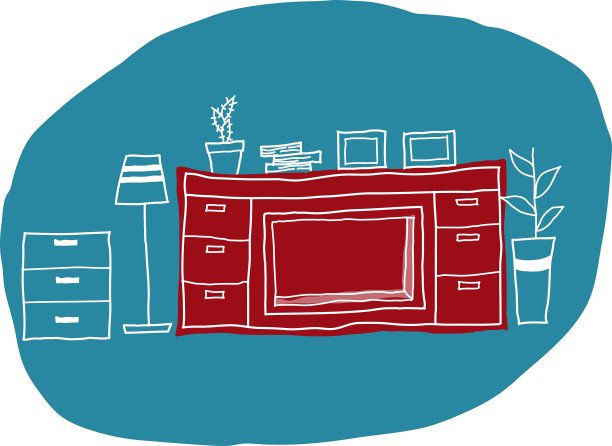 一个房间图片下载