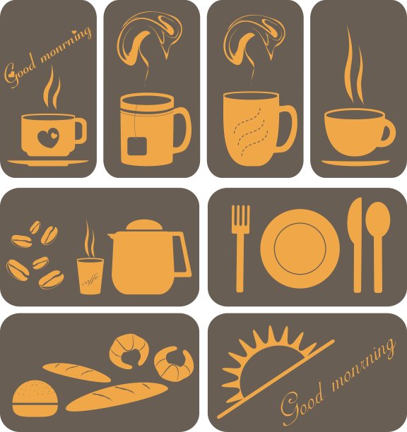 可爱的手绘插画图片下载