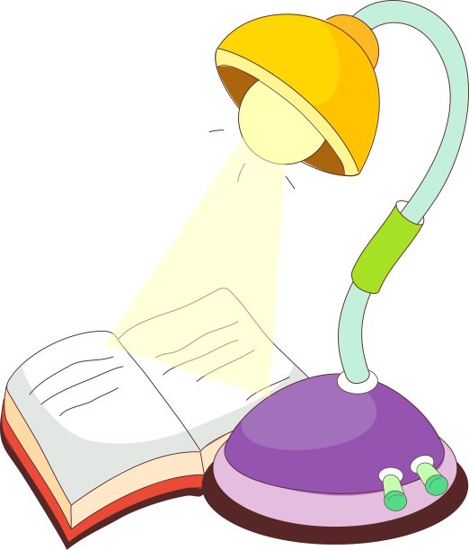 一盏台灯图片下载