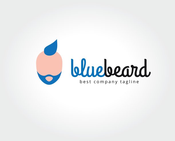 抽象酷脸logo图标概念logo类型图片下载