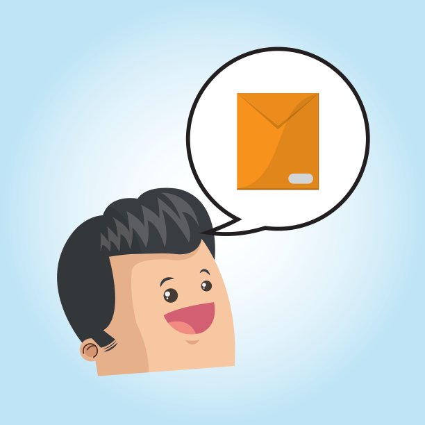 社交媒体图标邮件图片下载