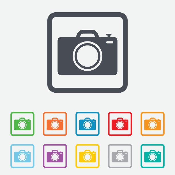 照片相机标志图标照片符号图片下载