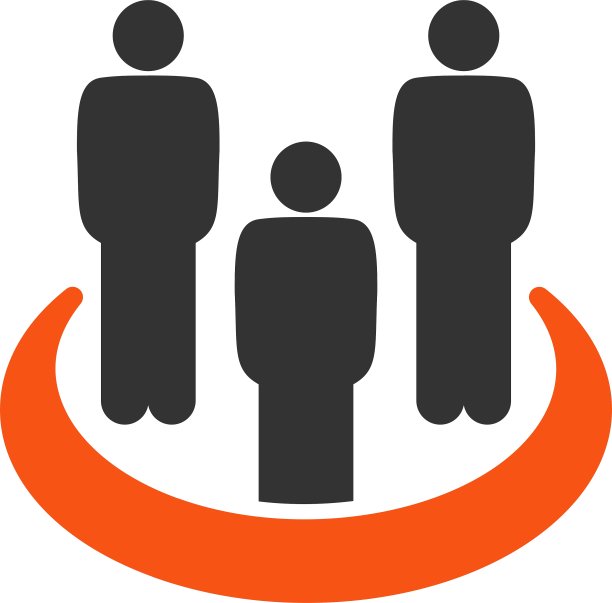 社交组图标从商业双色集图片下载