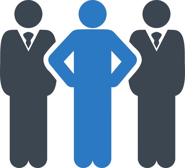 团队图标从商业双色集图片下载