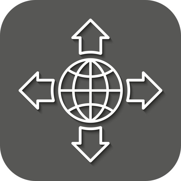 导航定位图标（扁平风格）图片下载